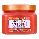 Exfoliante Coorporal Tree Hut Peach Sorbet 510 Gramos