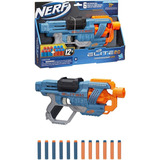 Pistola Nerf Elite 2.0 Commander Lanzador Hasbro 12 Dardos