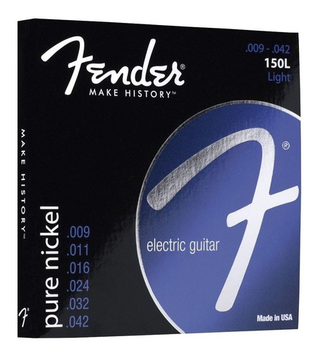 Encordado Fender Electrica 150l Pure Nickel