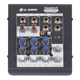 Console Ll Audio Na402 Nanomix De Mistura 127v/220v Preto