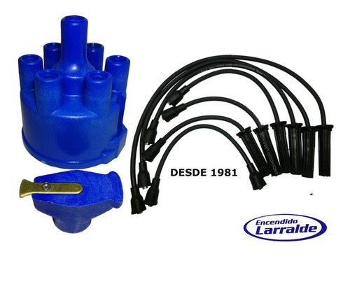 Tapa Distribuidor Rotor Y Cables Ford Falcon