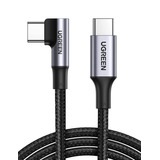 Cable Usb C A Usb C 90 Grados 100w Trenzado 1.8 Metros