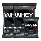 Combo 2x Whey Protein Turbo + Creatina Turbo 500g