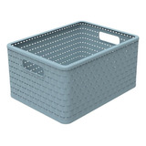 Caja Country A4 36x19x27 Cm Rotho Azul Eco