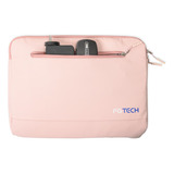 Funda Notebook Bolsillo Frontal Con Cierre Premium Colores 