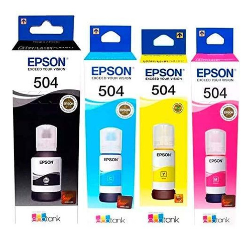 Combo De Tinta Epson,t504120-al,t504220-al,t504320-al,t50442