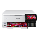 Impresora A Color Multifunción Epson Ecotank L8160 Con Wifi Blanca Y Negra 220v