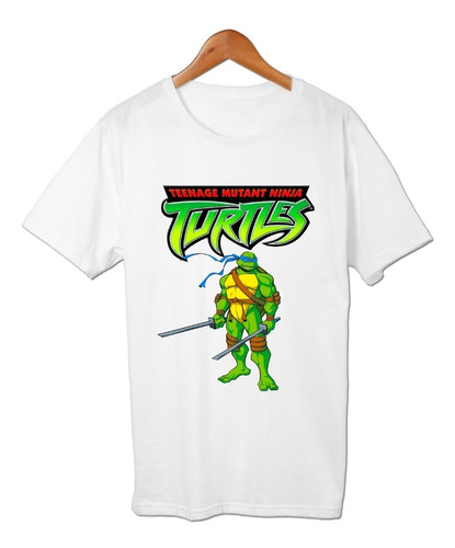 Tortugas Ninjas Leonardo Remera Friki Tu Eres #3