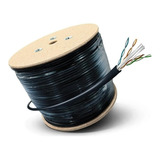 Bobina Cable Utp Cat6 305m, Doble Forro Blindado Categoría 6