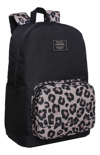 Mochila New Civic Animal Print Beige Head