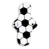 Toallas Higiénicas Ecológicas Femeninas Teen Regular Lubella Diseño De La Tela Fútbol