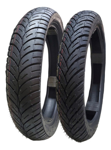 Llantas 90/90-17 + 110/80-17 Power Tire 6pr Uso Sin Camara