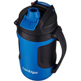 Termo Jarra De Agua Contigo Fit Jug 1.9 Lt 64 Oz Gym Camping Color Azul