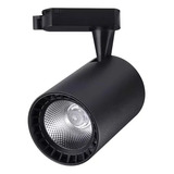 Spot Led P/ Trilho Eletrificado Preto 15w 3k, 4k E 6k