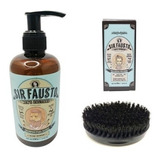 Kit De Limpieza Premium Para Barba Sir Fausto Barberia