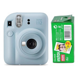 Kit Câmera Mini 12 Azul E 20 Fotos - Instax Fujifilm