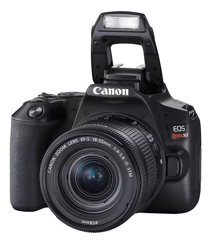 Câmera Canon Eos Rebel Sl3 C/ 18-55mm