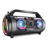 Altavoces Bluetooth, 30 W Portátil Bluetooth Boombox