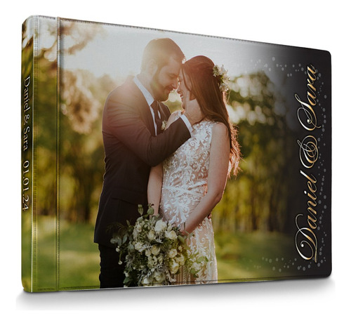 Álbum Autocolante 20 Fts 15x21 Casamento Foto Personalizada 