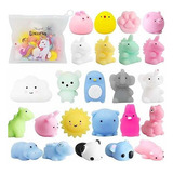 Pokonboy 25 Piezas Mochi Squishy Toys, Mini Kawaii Squishies