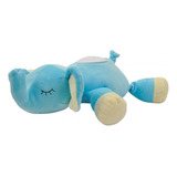 Velador Elefante Celeste. Peluche. 30 Cm. Woody Toys Orig.!