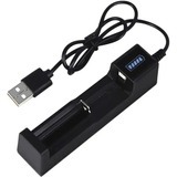 Cargador Pilas Usb Batería Recargable Para 18650 14500 16340