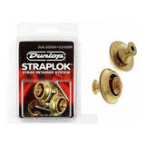 Straplock Dunlop Dual Desing Dorado Entrega Inmediata