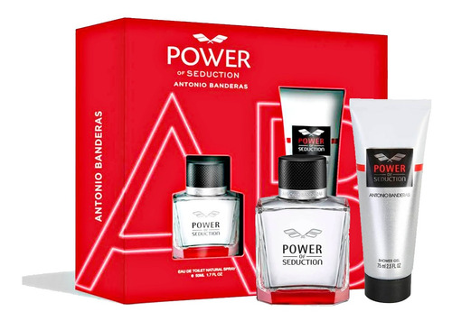 Power Of Seduction Est Edt 50ml+af.shave 75ml Silk Perfumes