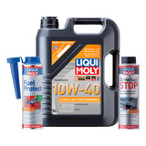 Paq 10w40 Leichtlauf Oel Verlust Stop Fuel Protect L Moly