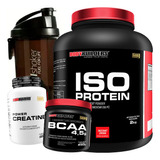 Iso Protein Foods 2kg + Creatina + Bcaa 250g + Fuel Shaker