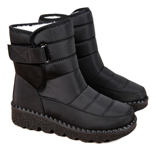 Botas De Nieve Para Mujer Zapatos Botines Cálidos Invierno