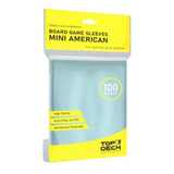 Protectores Mini American 41x63mm Top Deck - Demente Games