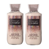 Pack 2 Lociones A Thousand Wishe- Bath & Body Works- 8 Oz