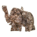 Colgante De Elefante De  Gata Hecho A Mano  Amuleto De Anim
