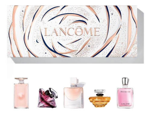 Lancome Set 5 Perfumes Edp Miniaturas Iconos