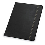 Padfolio Delgado (aspecto De Piel), Color Negro