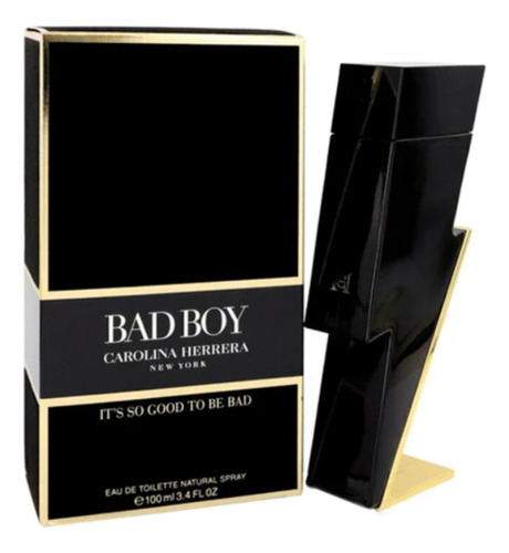 Bad Boy De Carolina Herrera Para Hombre Edt 100 Ml