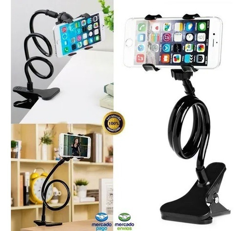 Base Brazo Flexible Soporte Samsung iPhone Celular Holder