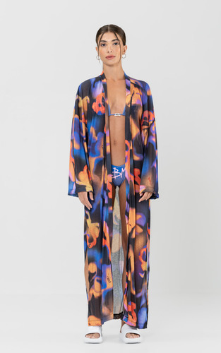 Kimono Malha Beachwear 31025