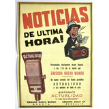 Emisora Nuevo Mundo Aviso Publicitario De 1950