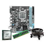 Kit Upgrade Intel I5 3470 + Placa H61 + 8gb + Cooler