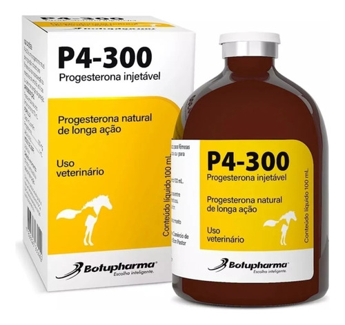 P4-300 Progesterona Injetável 100ml Botupharma