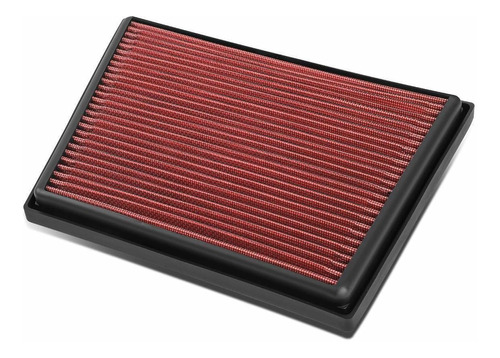 Dna Motoring Afpn-225-rd Filtro De Aire Lavable De Alto Fluj