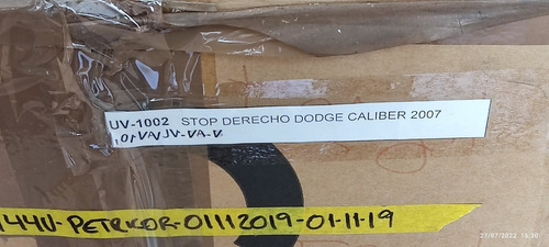 Stop Derecho Dodge Caliber 2008-2012 Foto 5