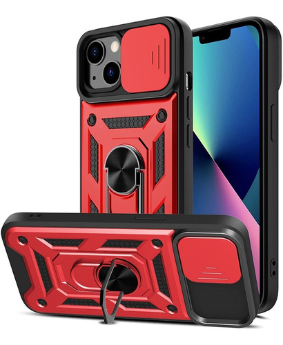 Funda Para iPhone Uso Rudo Con Doble Proteccion De Camara