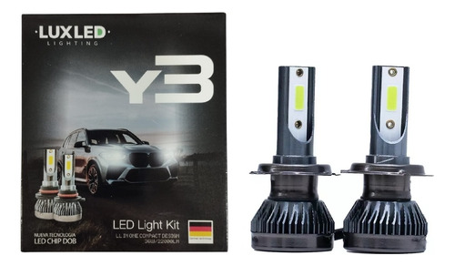 Kit X2 Luces Blancas Cree Led Bajas Peugeot 307 H7