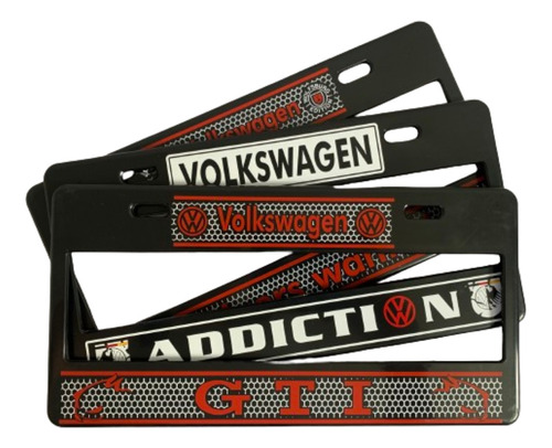 Porta Placas Numérico Para Vw Diseño Deportivo