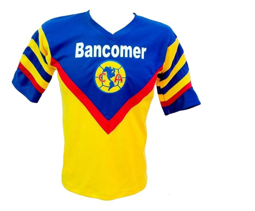 Jersey America Retro Bancomer Amarilla