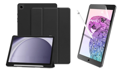 Forro Smart Case + Paperlike Para Tablet Con Espacio Pencil 