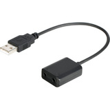 Boya By-ea2l Cable Adaptador Usb A 3.5mm: Audífono Y Mic.